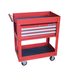 CHARIOT ATELIER AVEC COFFRE 3 TIROIR VIDE-KINGTONY