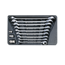 MODULE POUR SERVANTE 12PCS CLE MIXTE CLIQUET-KT