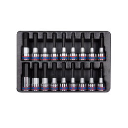 MODULE POUR SERVANTE 18PCS DOUILLE 1-2" TOURNEVIS