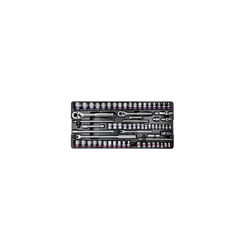 MODULE POUR SERVANTE 70PCS DOUILE 3-8" ET 1-2"-KT