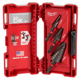 JEU 03 PCS-FORET A ETAGE HSS 4MM A 30MM-MILWAUKEE