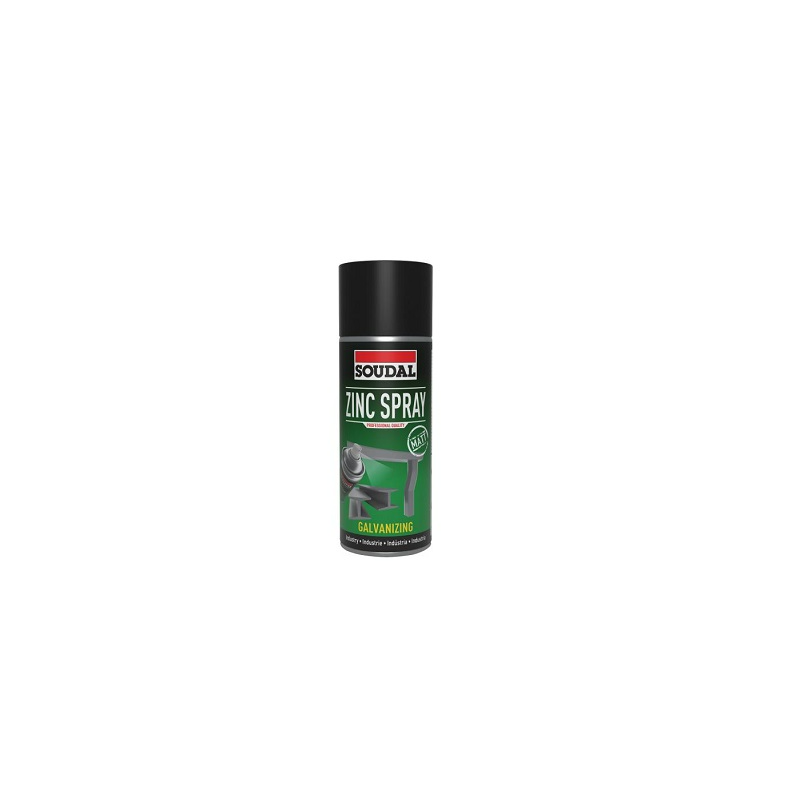 AEROSOL-REVETEMENT ZINC MAT 400ML-SOUDAL