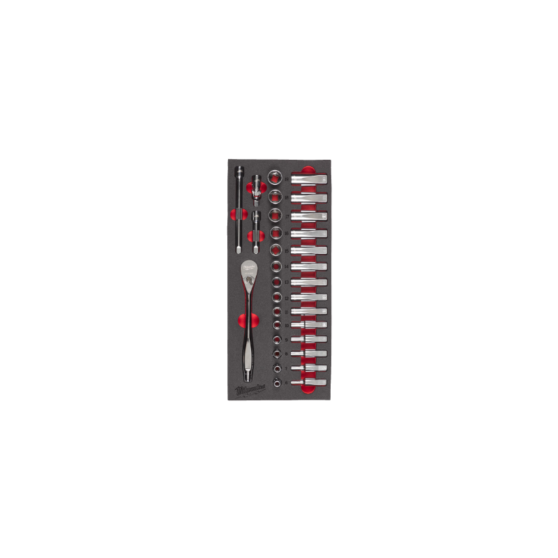 MODULE POUR SERVANTE 32PCS-DOUILLE 3-8"-MILWAUKEE MODULE POUR SERVANTE 32PCS-DOUILLE 3-8"-MILWAUKEE