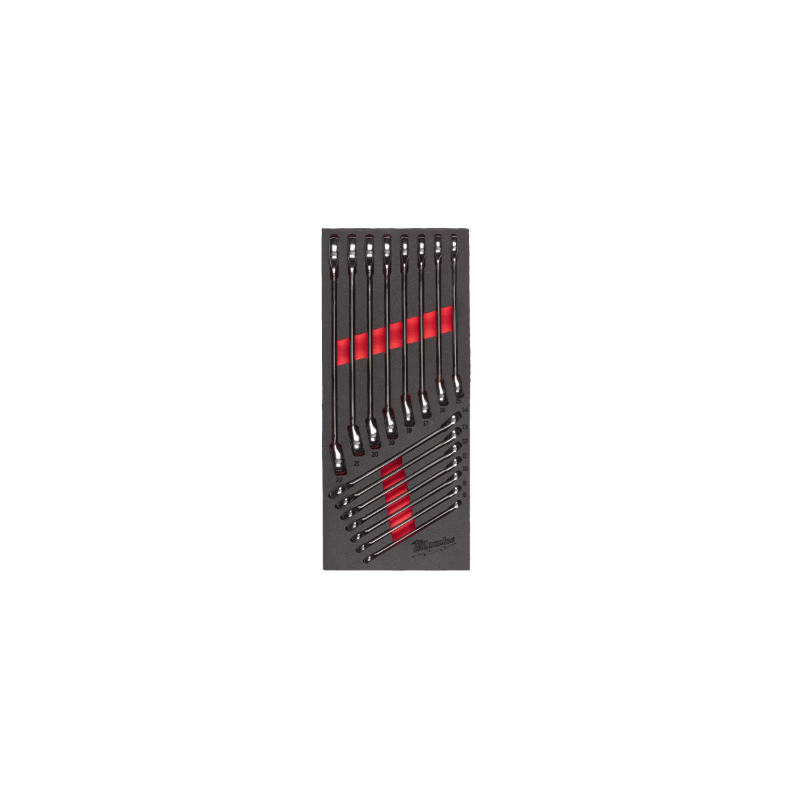 MODULE POUR SERVANTE 15PCS-CLE MIXTE-MILWAUKEE MODULE POUR SERVANTE 15PCS-CLE MIXTE-MILWAUKEE
