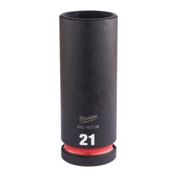 DOUILLE LONGUE A CHOC 1-2" 6P 21MM-MILWAUKEE