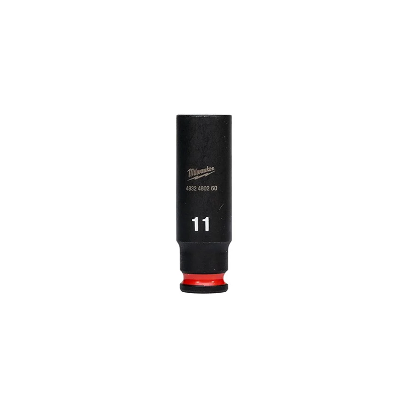 DOUILLE LONGUE A CHOC 1-4" 6P 11MM-MILWAUKEE DOUILLE LONGUE A CHOC 1-4" 6P 11MM-MILWAUKEE