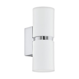 APPLIQUE MURALE PASSA -60 BLANC CHROME-EGLO