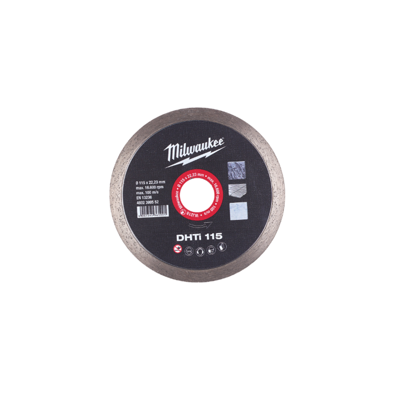 DISQUE DIAMANT ∅115X2.0X22.23MM-DHTI-MILWAUKEE DISQUE DIAMANT ∅115X2.0X22.23MM-DHTI-MILWAUKEE