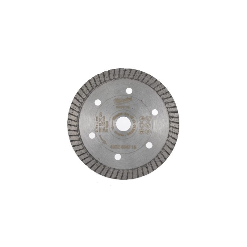 DISQUE DIAMANT ∅76X1X10MM-DHTS-MILWAUKEE DISQUE DIAMANT ∅76X1X10MM-DHTS-MILWAUKEE