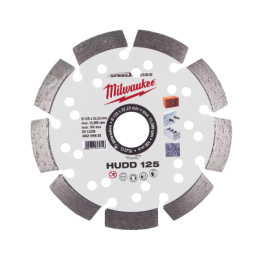 DISQUE DIAMANT ∅125X2.6X22.23MM-HUDD-MILWAUKEE