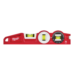 NIVEAU A BULLE MAGNETIQUE 25CM-TORPEDO-MILWAUKEE