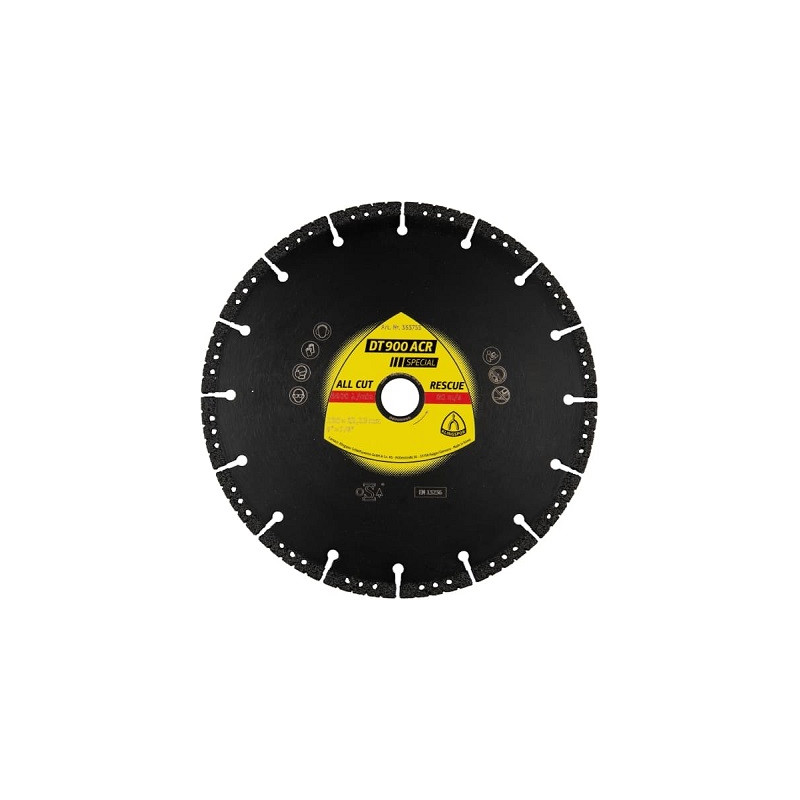 DISQUE DIAMANT ∅230X3.1X22.23MM-DT900ACR-KLINGSPOR