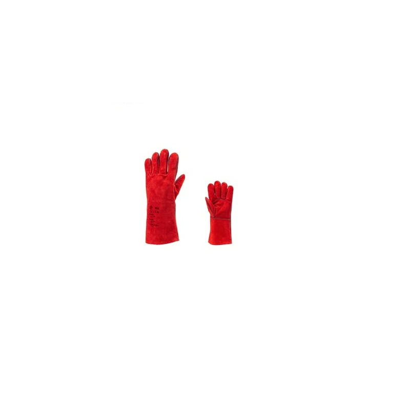GANTS SOUDEUR ROUGE GROUTE VACHETTE T10-COVERGUARD