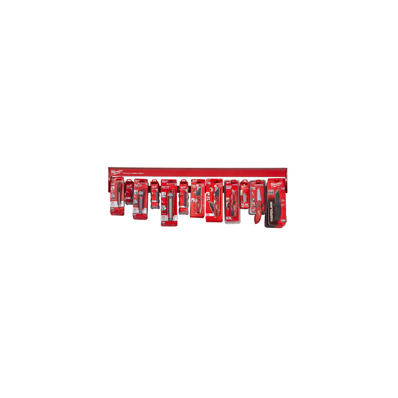 PRESENTOIR 1M DE 60 PCS OUTILS DE COUPE-MILWAUKEE