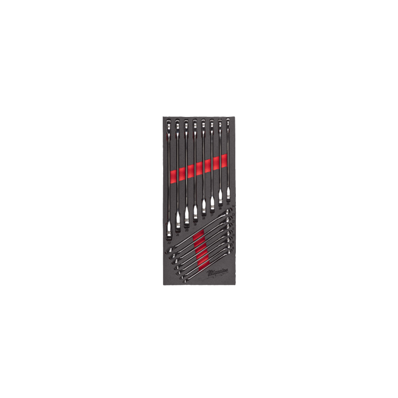 MODULE POUR SERVANTE 15PCS-CLE A CLIQUET-MILWAUKEE MODULE POUR SERVANTE 15PCS-CLE A CLIQUET-MILWAUKEE
