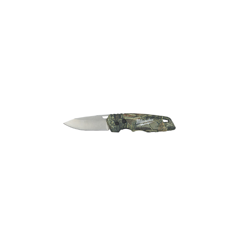 COUTEAU DE POCHE PLIABLE FASTBACK CAMO-MILWAUKEE