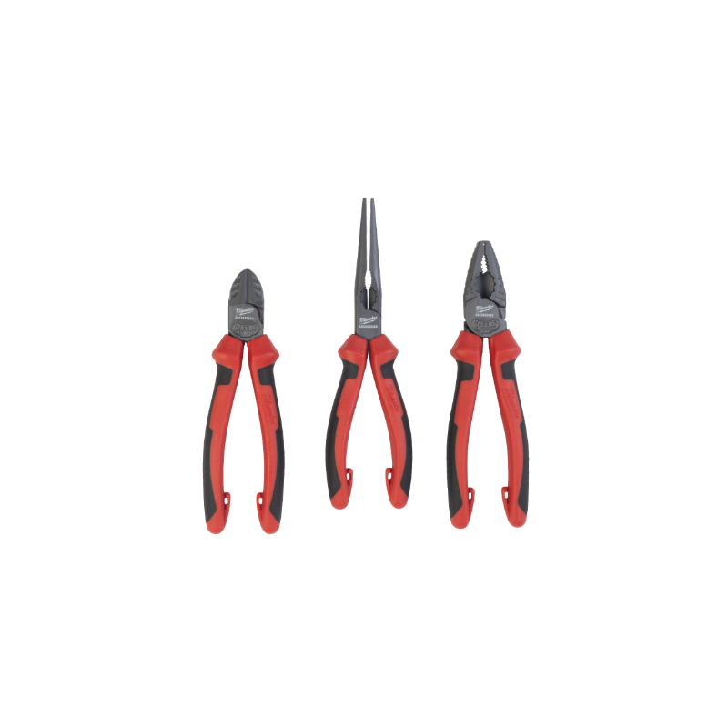 ENSEMBLE SUR RAIL DE 3 PINCES COUPANTES-MILWAUKEE ENSEMBLE SUR RAIL DE 3 PINCES COUPANTES-MILWAUKEE