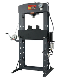 PRESSE D'ATELIER HYDROPNEUMATIQUE-POIGNEE-50T-SPIN