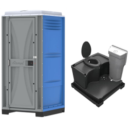 BOX PE-TOILETTE PORTABLE-1060X1060X2330MM-ARMAL