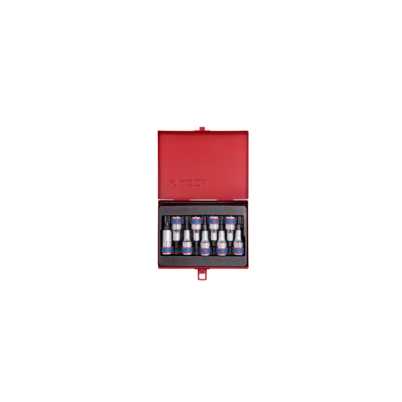 COFFRET 09 PCS-DOUILLES 1-2"-TOURNEVIS TORX-KT