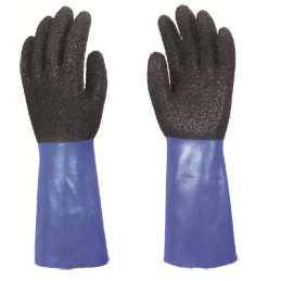 GANTS PVC BLEU MAIN CORAL 35 CM T10-COVERGUARD