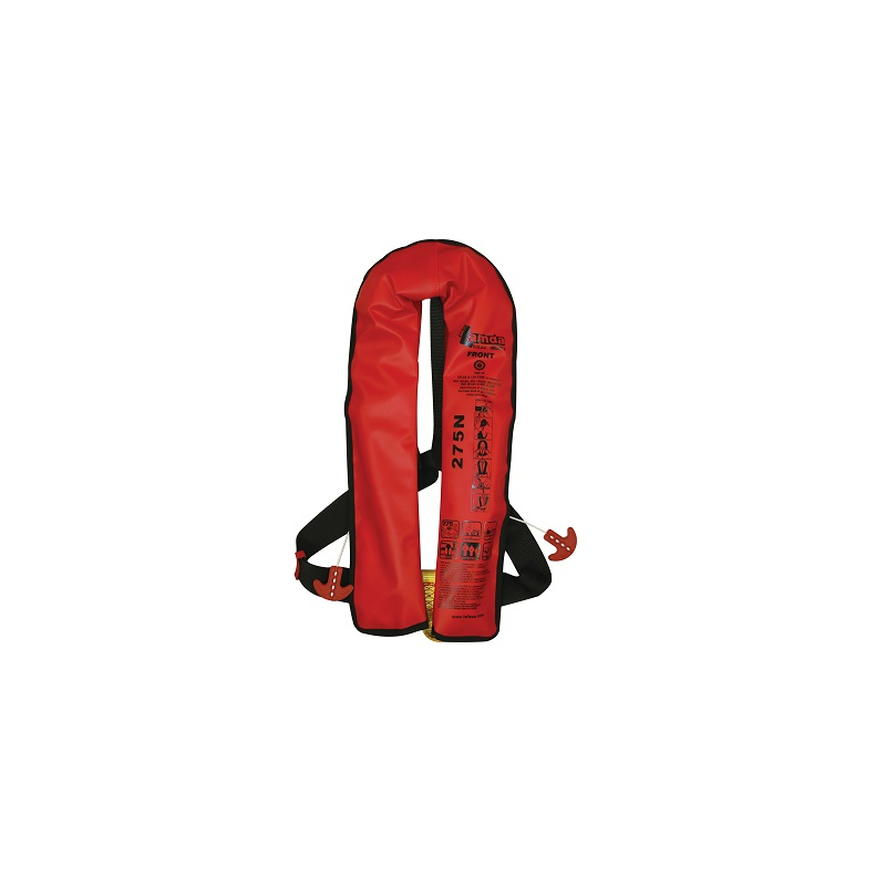 GILET DE SAUVETAGE LAMDA, AUTO, 275N, SOLAS-MED