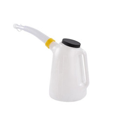 BURETTE GRADUEE 5L BEC FLEXIBLE 185MM-LUBRITEK