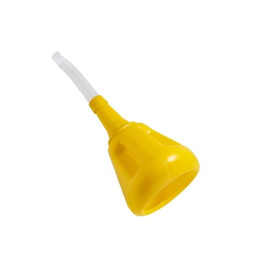 ENTONNOIR POLYETHYLENE JAUN 1500ML -190MM-LUBRITEK