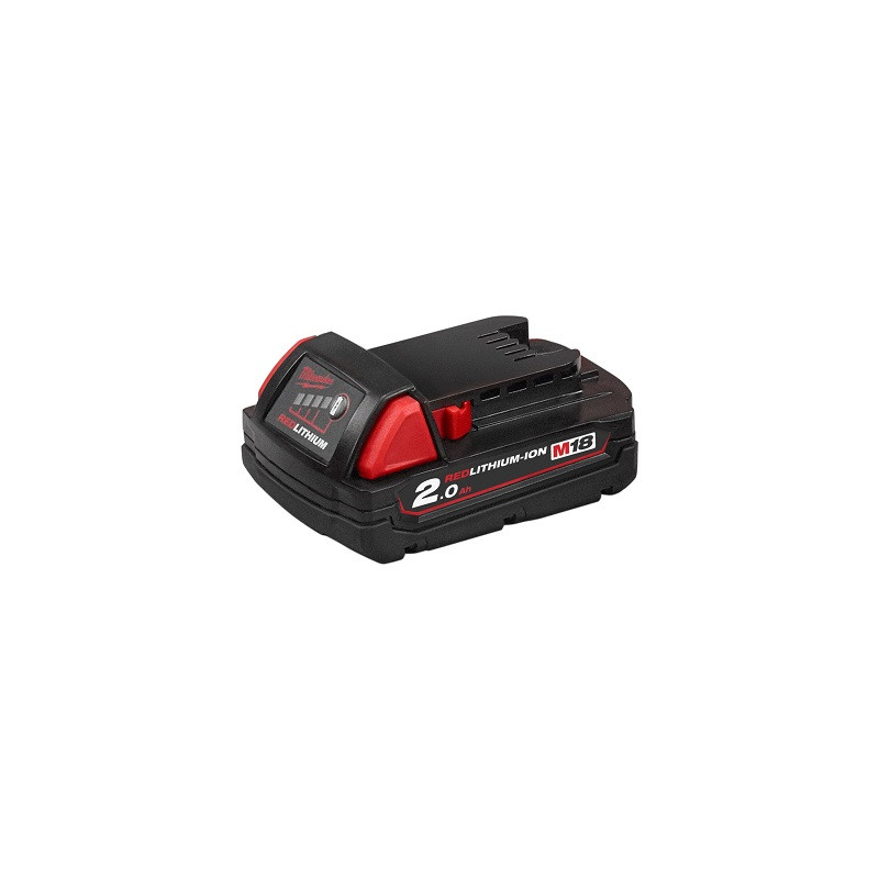BATTERIE M18-02AH-M18B2-REDLITHIUM-MILWAUKEE BATTERIE M18-02AH-M18B2-REDLITHIUM-MILWAUKEE
