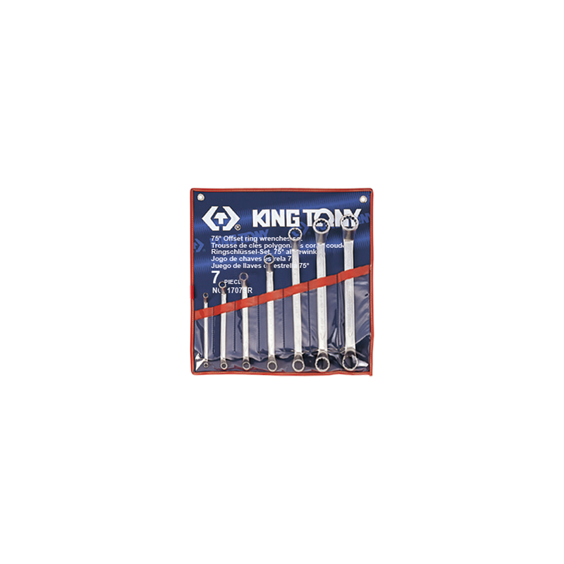 TROUSSE DE 7 CLES POLYGONALES CONTR