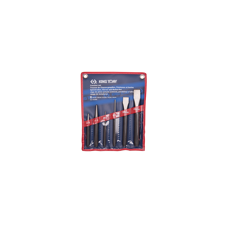 JEU DE BURINS ET POINTEAUX - 6PCS