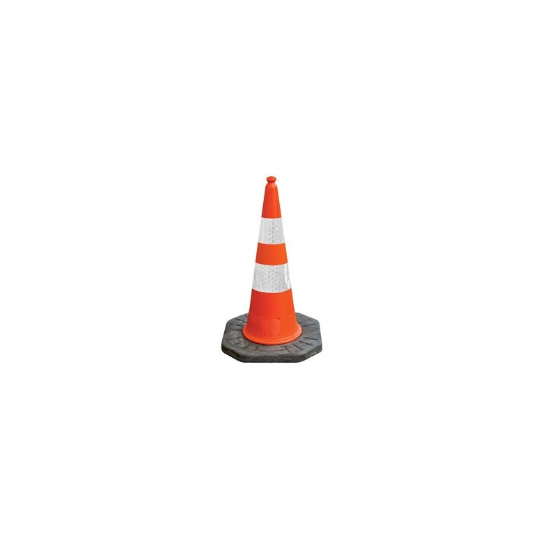 CONE SIGNALISATION-DOMINATOR 50CM POLYETHLYENE-JSP