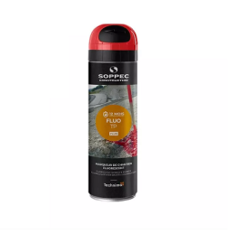 AEROSOL-TRACEUR CHANTIER ROUGE 500ML-SOPPEC