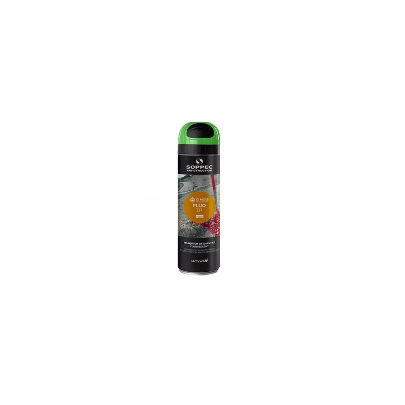 AEROSOL-TRACEUR CHANTIER VERT 500ML-SOPPEC