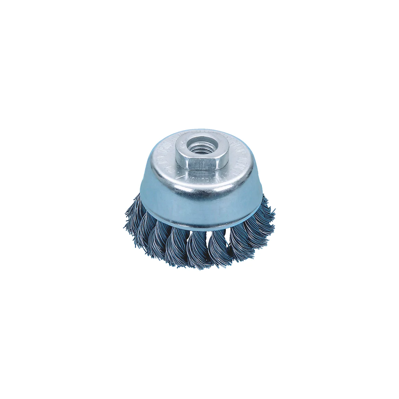BROSSE CIRCULAIRE M14 FIL ACIER TRESSE -70MM-WURTH