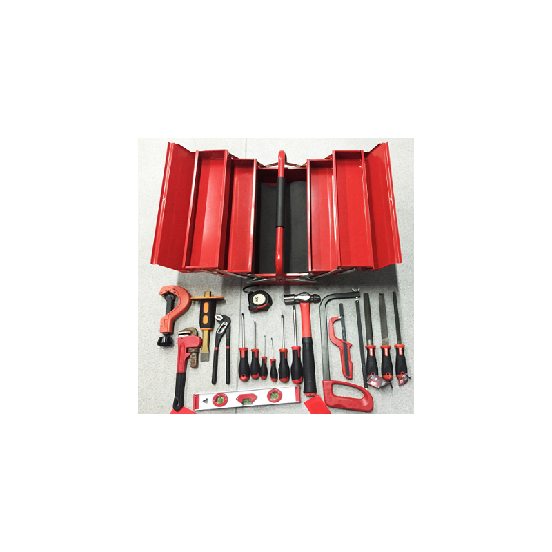 CAISSE A OUTILS 21 PCS A TROIS SECTIONS-WURTH