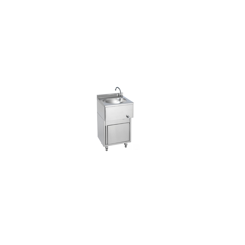 LAVE MAIN INDUSTRIEL+MEUBLE 500X350H850 INOX-PERIN