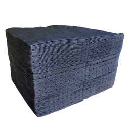 FEUILLE ABSORBANTE 50x40CM 2 PLI NOIRE-SALL