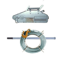 TIREUR A CABLE 1.6T-20M-CARTER ALU-HALTIR-LEVAC
