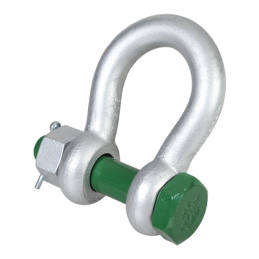 MANILLE LYRE HAUT RESISTANCE-AXE BOULONNE-4.75T-GP