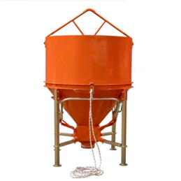 BENNE A BETON 1000L CHARGE ADMISSIBLE 2.4T-SIRL