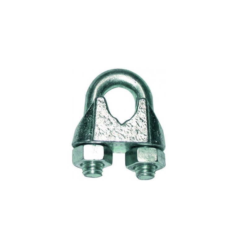 SERRE CABLE A ETRIER ACIER ZINGUE -20MM -LEVAC