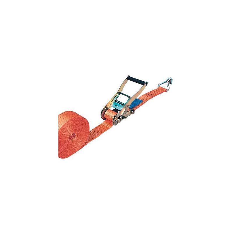 SANGLE ARRIMAGE-2.5T-10M-TENDEUR A CLIQUET-LEVAC