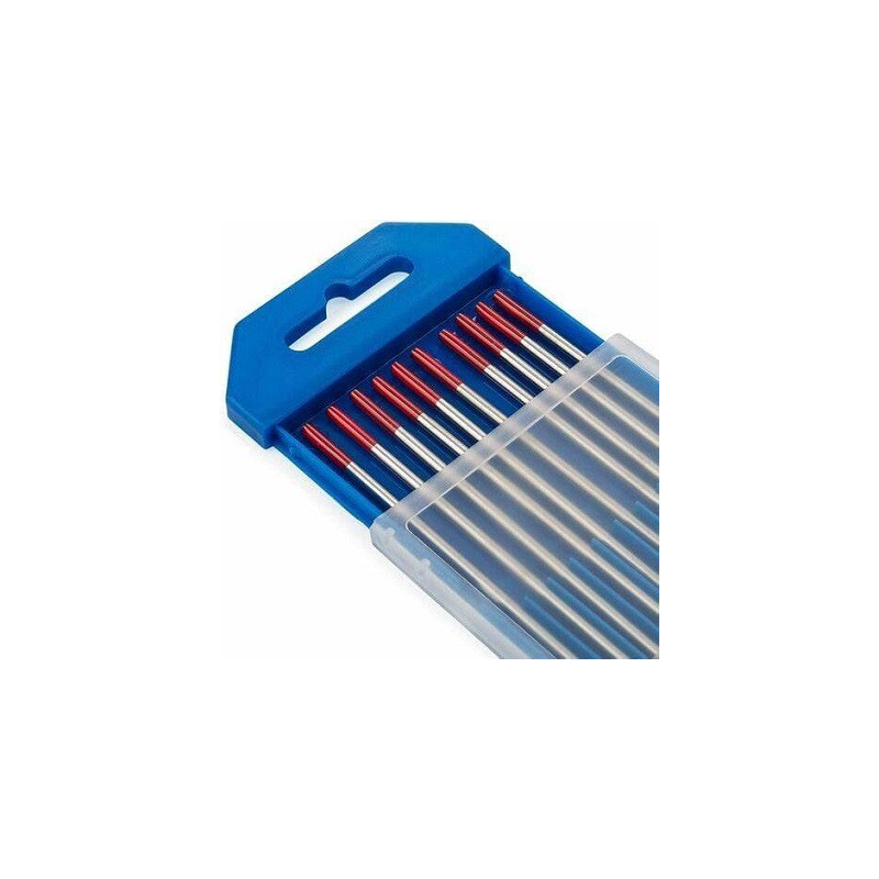 TUNGSTEN TIG 2.4X175 ROUGE 10PCS GEKA